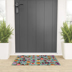 Smiley Coffee Welcome Mat Gallery Image 3