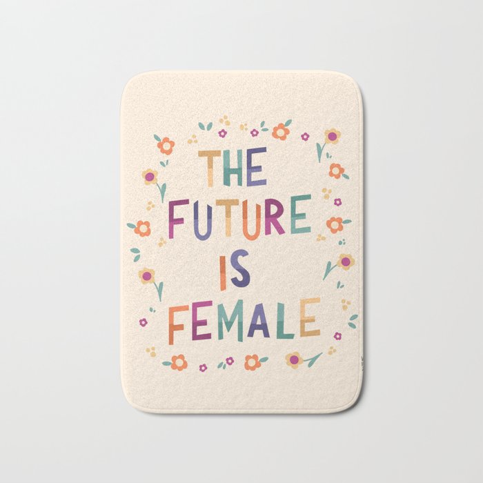 The future is female Bath Mat Gallery Image 1