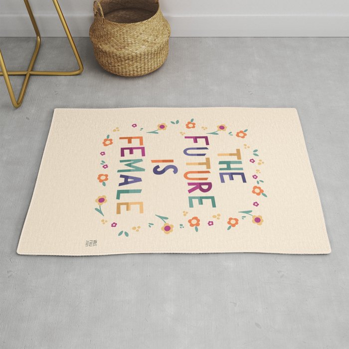 The future is female Rug Gallery Image 1