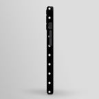 Licorice Black with White Polka Dots iPhone Case Gallery Image 2