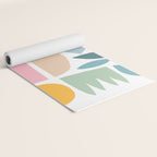 Playful Nature and Rainbow Collage Nº4 Yoga Mat Gallery Image 2