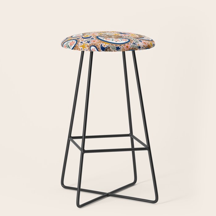  Leopard Cubs and Stars Stool Gallery Image 1