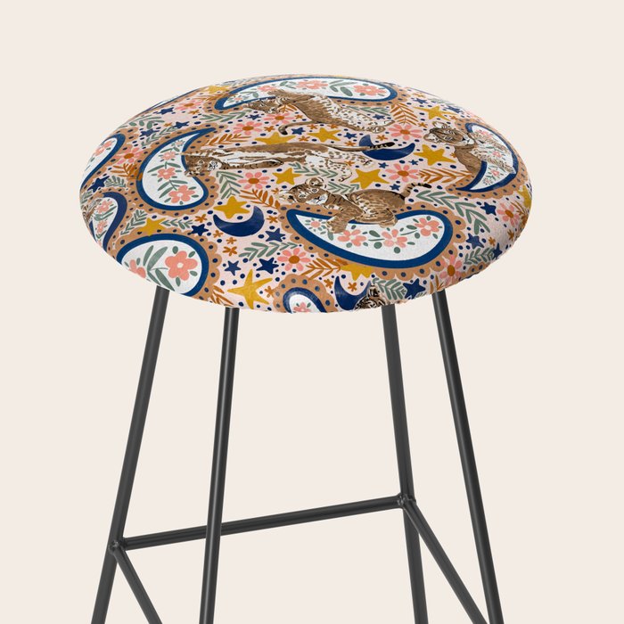  Leopard Cubs and Stars Stool Gallery Image 2