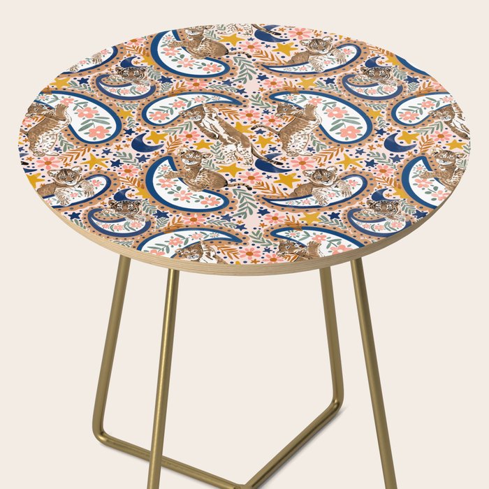  Leopard Cubs and Stars Side Table Gallery Image 2