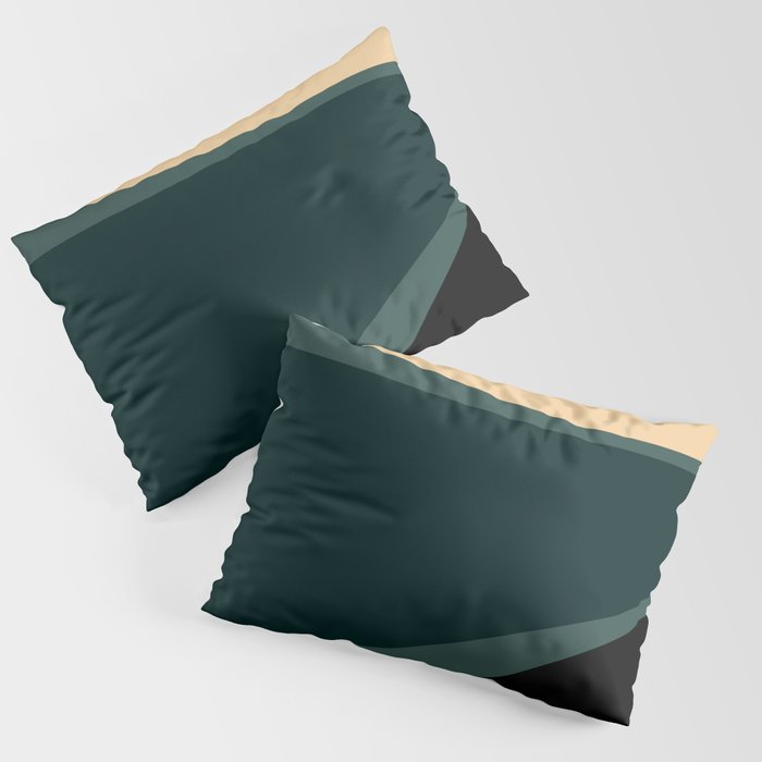 Minimalist Plant Abstract LXXXVII Pillow Sham Gallery Image 3