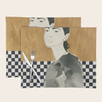 Girl Portrait 5 Placemat Gallery Image 1