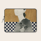 Girl Portrait 5 Laptop Sleeve Gallery Image 1
