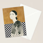 Girl Portrait 5 Stationery Card Gallery Image 2