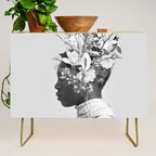 Bloom in White Credenza Gallery Image 1