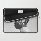 Bloom in White Laptop Sleeve Gallery Image 2
