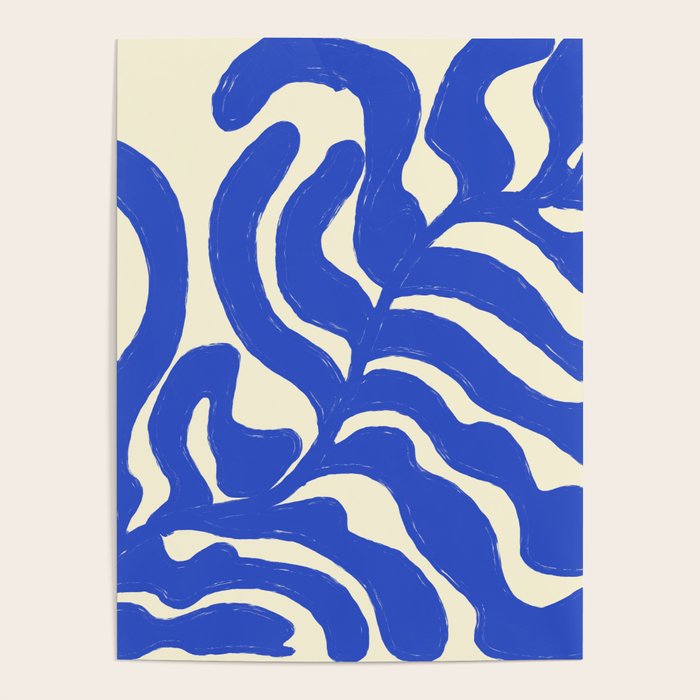 matisse blue leaves Poster Gallery Image 4