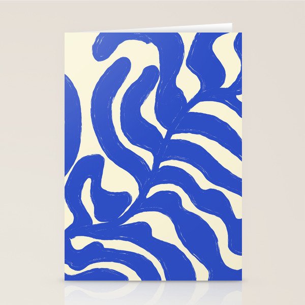matisse blue leaves Stationery Card Gallery Image 1