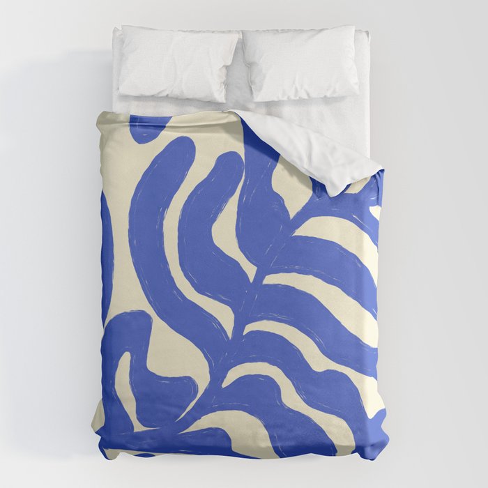 matisse blue leaves Duvet Cover Gallery Image 6