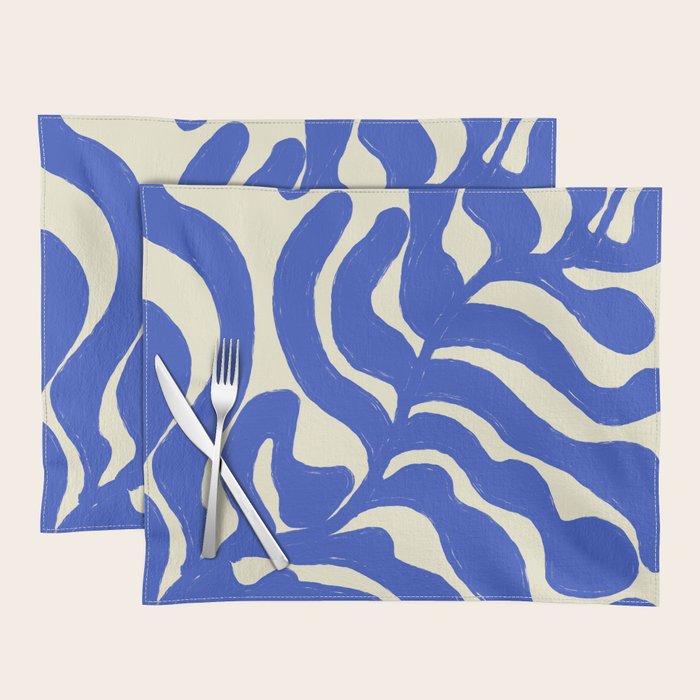 matisse blue leaves Placemat Gallery Image 1
