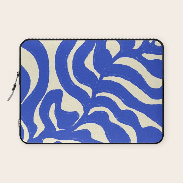 matisse blue leaves Laptop Sleeve Gallery Image 1