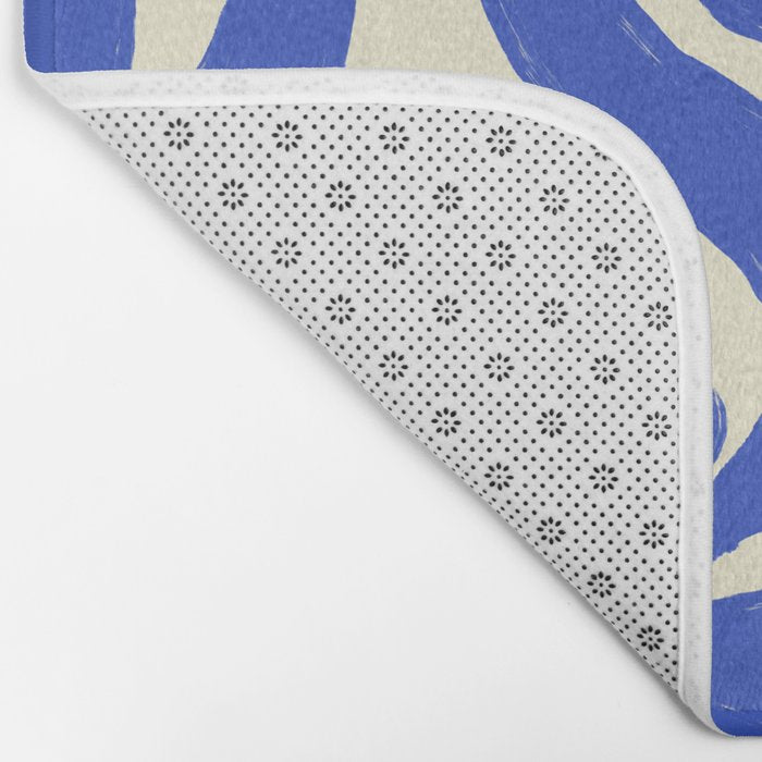 matisse blue leaves Bath Mat Gallery Image 2
