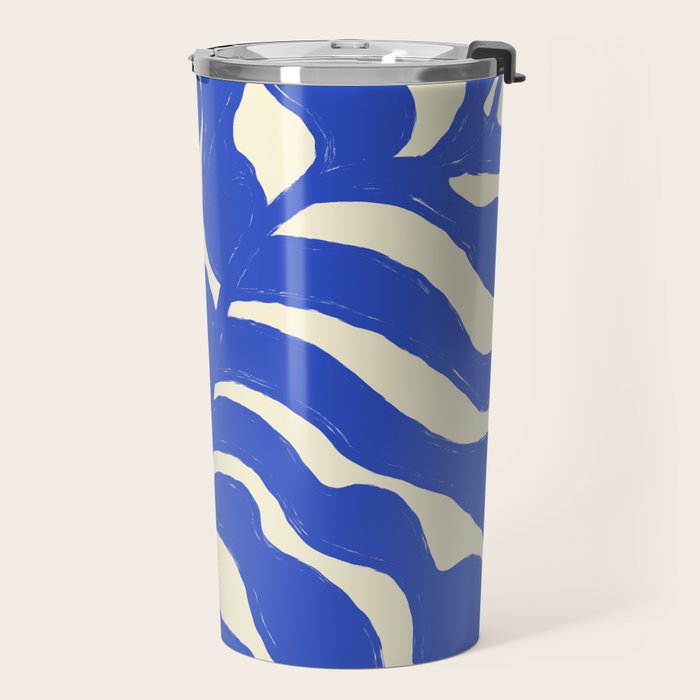 matisse blue leaves Travel Mug Gallery Image 2