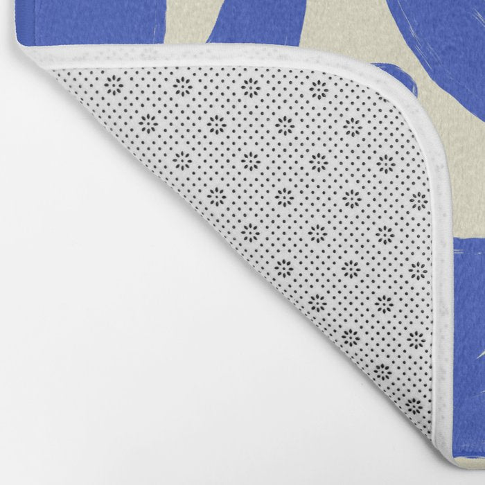 matisse blue leaves Bath Mat Gallery Image 2