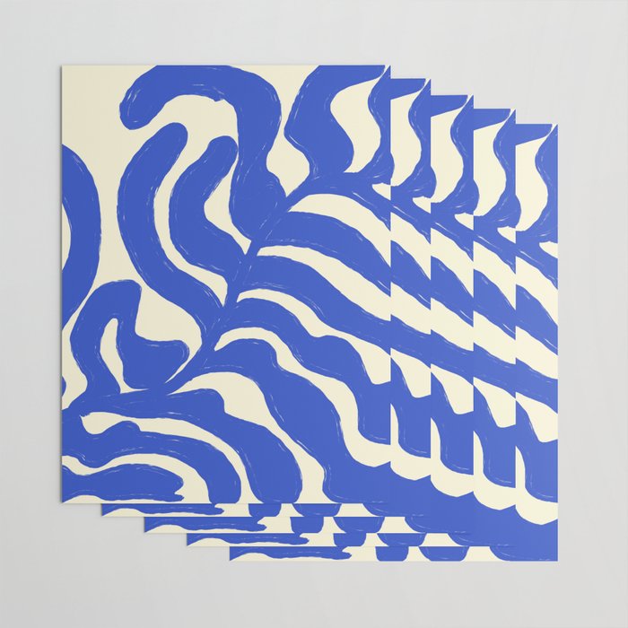 matisse blue leaves Wrapping Paper Gallery Image 3