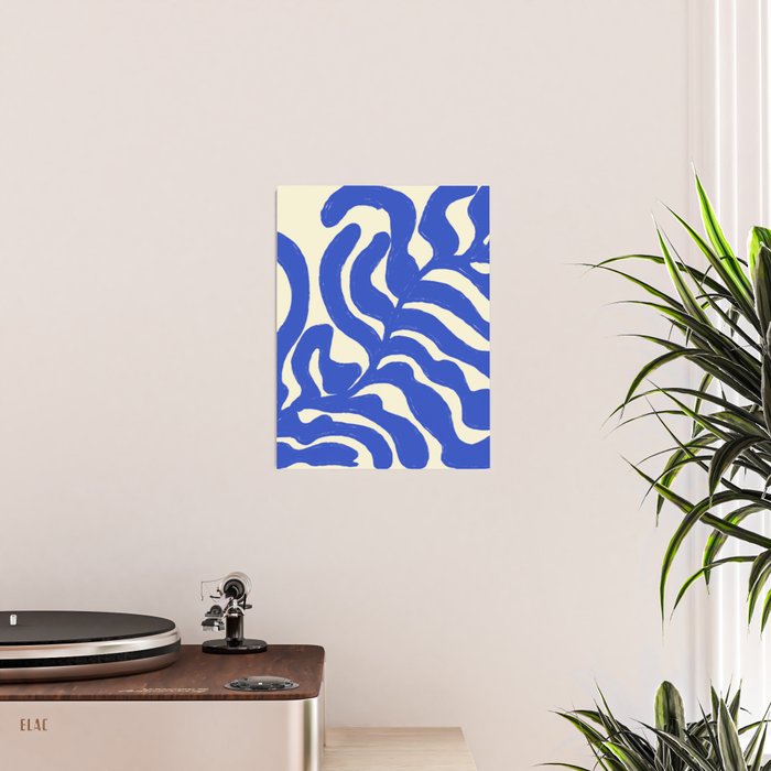 matisse blue leaves Poster Gallery Image 2