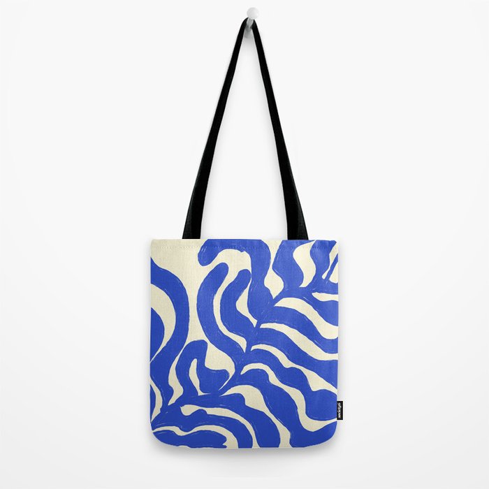 matisse blue leaves Tote Bag Gallery Image 2