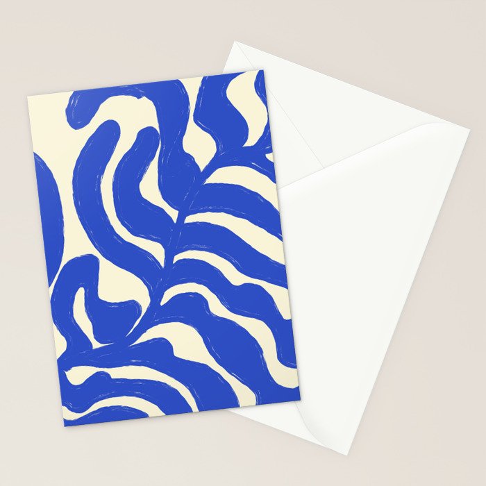 matisse blue leaves Stationery Card Gallery Image 2