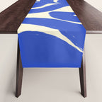 matisse blue leaves Table Runner Gallery Image 1
