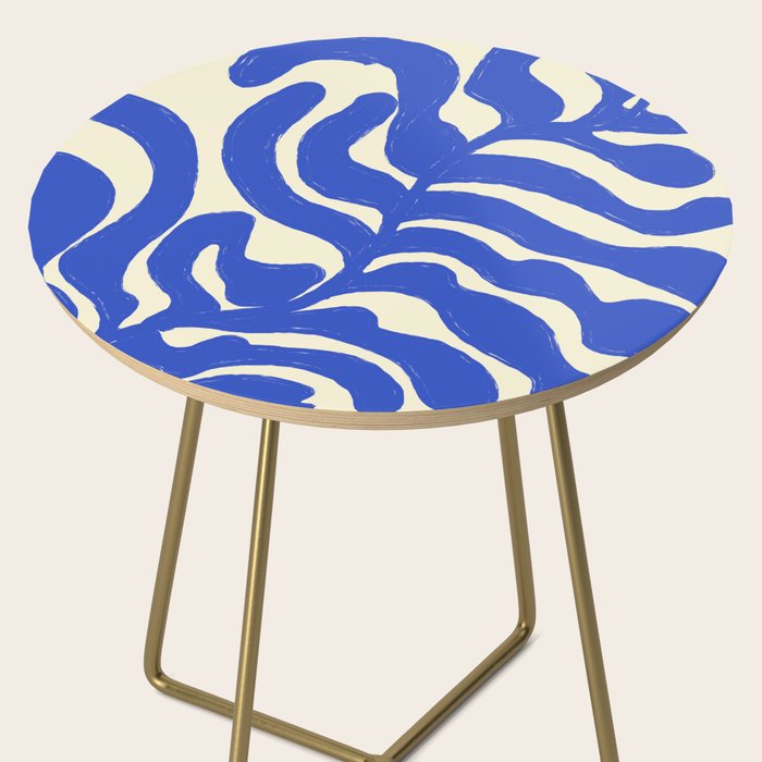 matisse blue leaves Side Table Gallery Image 2