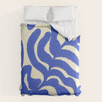 matisse blue leaves Comforter Gallery Image 6