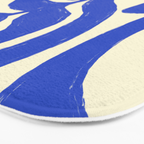 matisse blue leaves Bath Mat Gallery Image 3