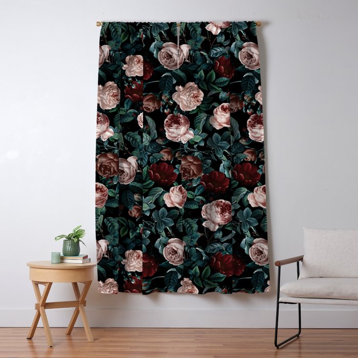 EXOTIC GARDEN - NIGHT XV Window Curtain Gallery Image 1
