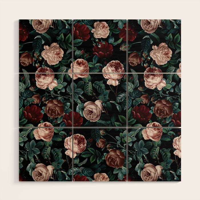 EXOTIC GARDEN - NIGHT XV Wood Wall Art Gallery Image 1