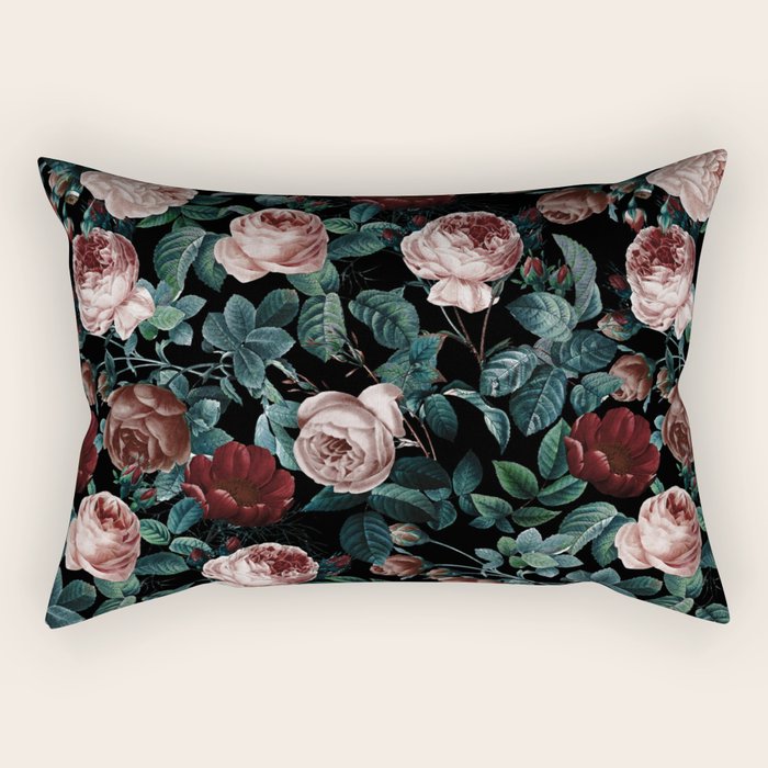 EXOTIC GARDEN - NIGHT XV Rectangular Pillow Gallery Image 2