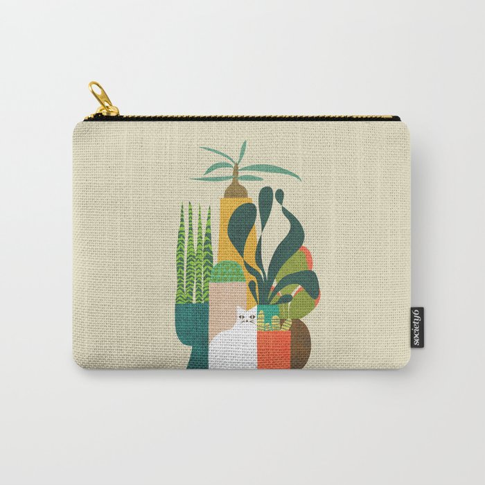 Still life with cat Carry All Pouch Gallery Image 1