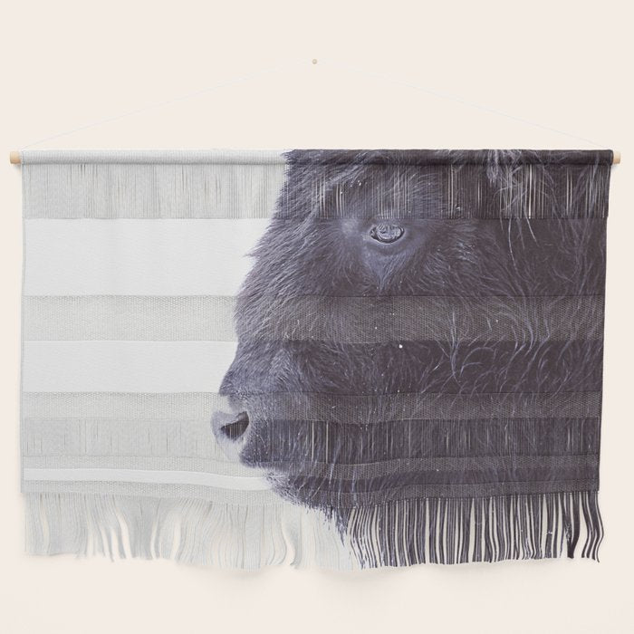 BLACK BUFFALO Wall Hanging Gallery Image 1