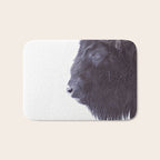 BLACK BUFFALO Bath Mat Gallery Image 1