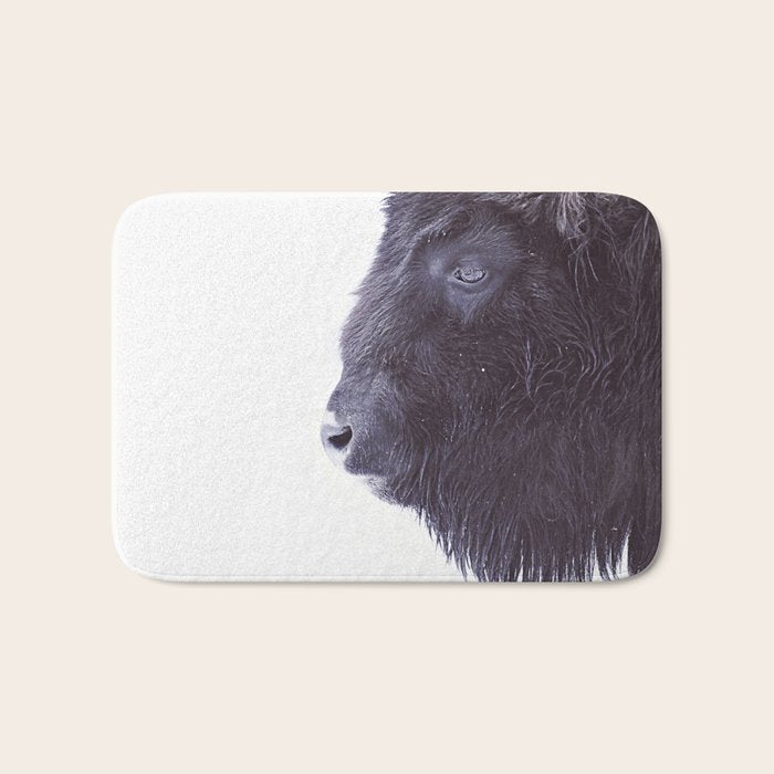 BLACK BUFFALO Bath Mat Gallery Image 1