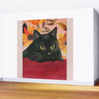 Black Cat Wall Mural Gallery Image 2