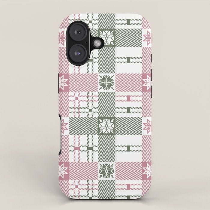 Holiday Nordic Warmth iPhone Case Gallery Image 1
