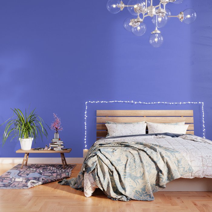Periwinkle Solid Color Wallpaper Gallery Image 3