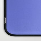 Periwinkle Solid Color Laptop Sleeve Gallery Image 3