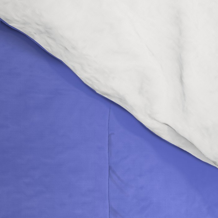 Periwinkle Solid Color Comforter Gallery Image 4
