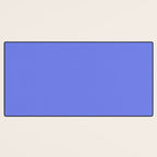 Periwinkle Solid Color Desk Mat Gallery Image 3