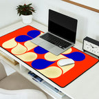 Mid-century geometric shapes-no10 Desk Mat Gallery Image 2