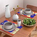 Mid-century geometric shapes-no10 Placemat Gallery Image 2