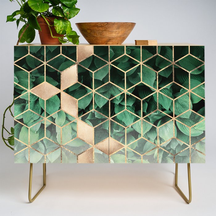 Leaves And Cubes Credenza Gallery Image 1