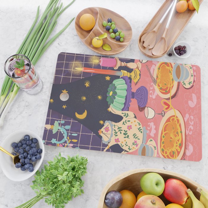 Spaghetti dinner date  Cutting Board Gallery Image 2