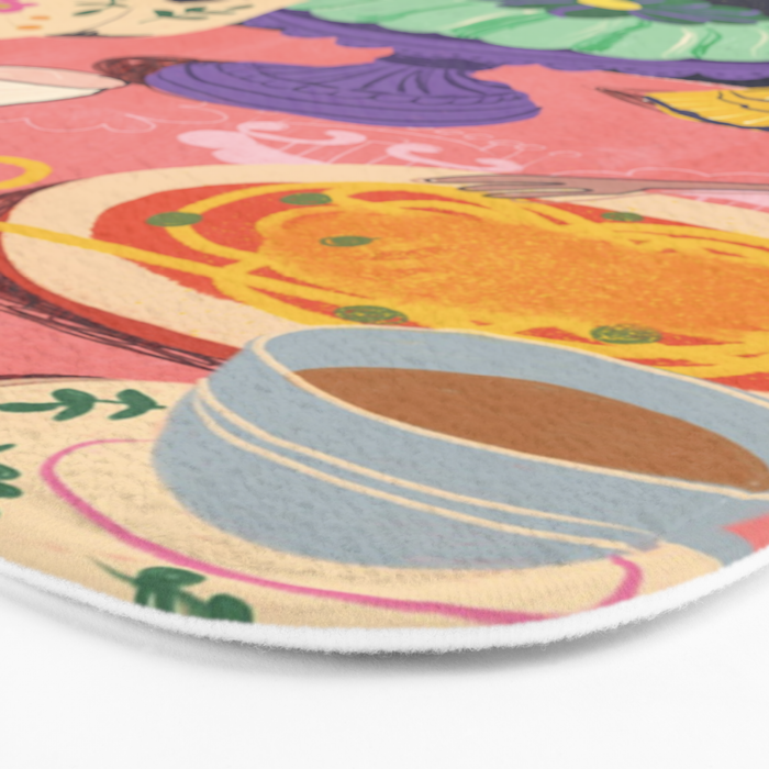 Spaghetti dinner date  Bath Mat Gallery Image 3