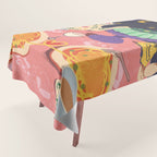 Spaghetti dinner date  Tablecloth Gallery Image 1