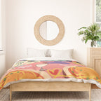 Spaghetti dinner date  Duvet Cover Gallery Image 3